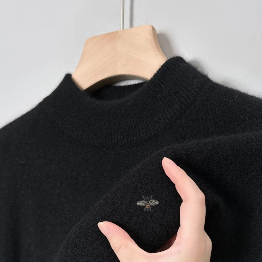 Slaven - Maglione a Collo Alto Lavorato a Maglia