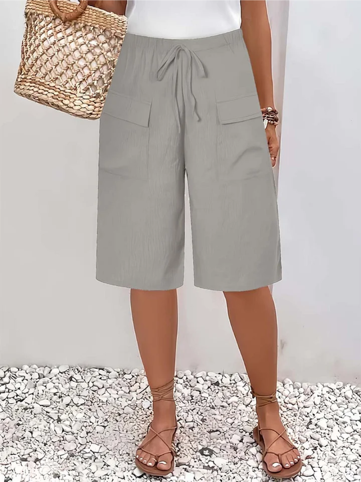 Lisanne - Pantaloncini Con Elastico in Vita