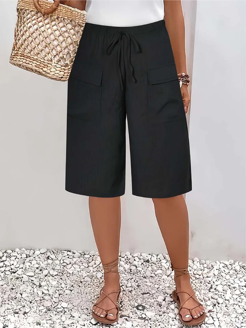 Lisanne - Pantaloncini Con Elastico in Vita