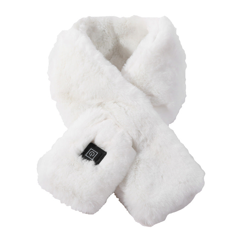 Zobia - Sciarpa in Peluche Riscaldata