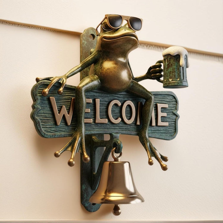 ToadTapper - Campanello Di Benvenuto a Forma Di Rana Ghiacciata