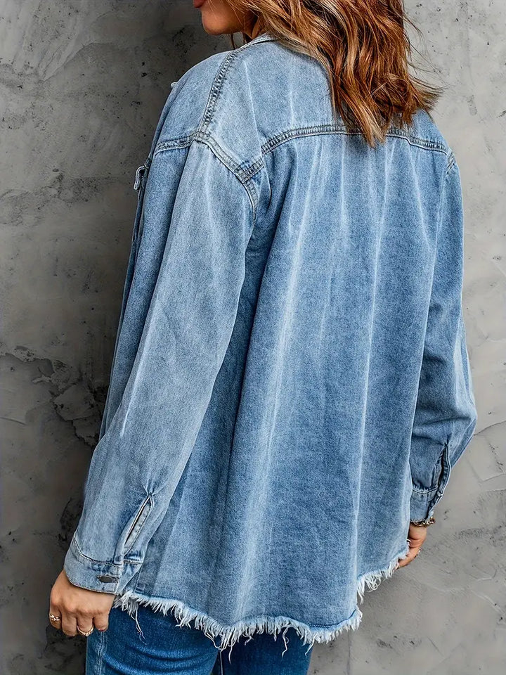Malika - Giacca Di Jeans A Maniche Lunghe