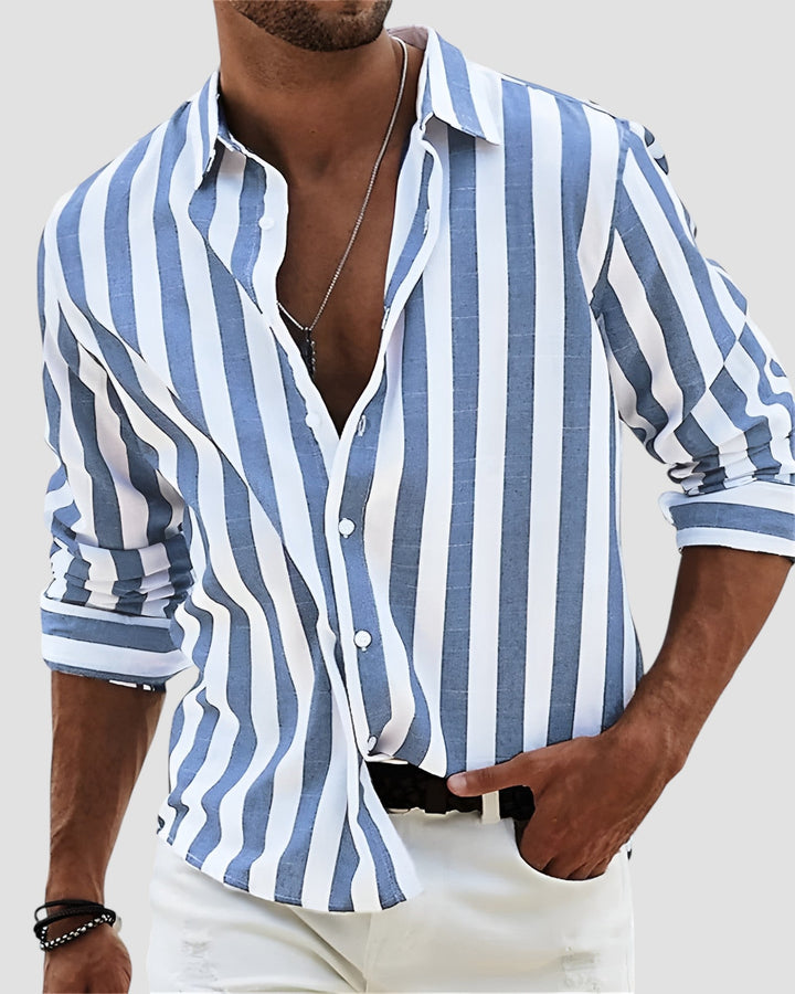 Galimov - Elegante Camicia A Maniche Lunghe