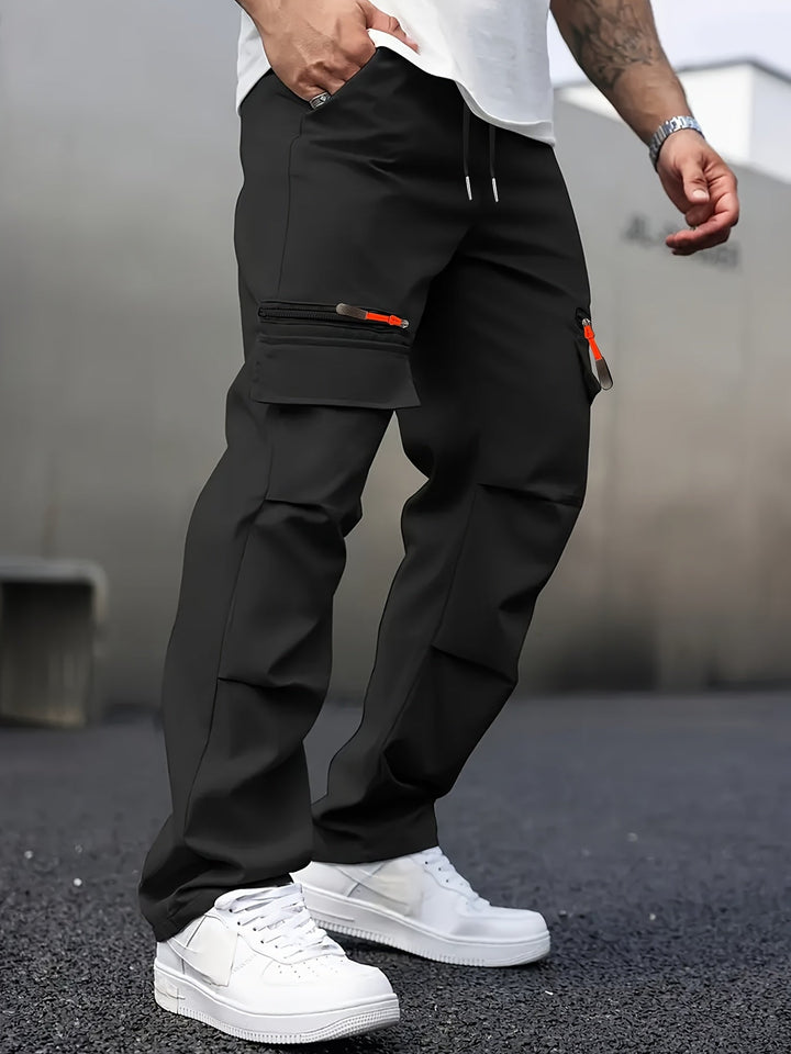 Mihai - Pantaloni Cargo Casual Con Tasche Multiplu