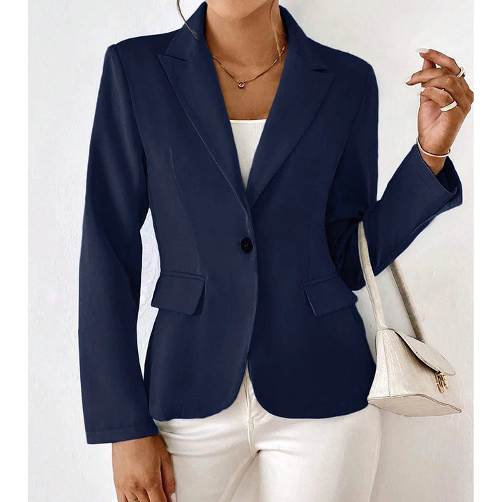 Lucinda - Blazer a un Bottone e a Maniche Lunghe