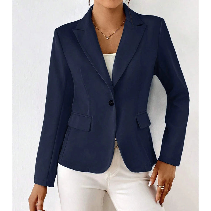 Lucinda - Blazer a un Bottone e a Maniche Lunghe