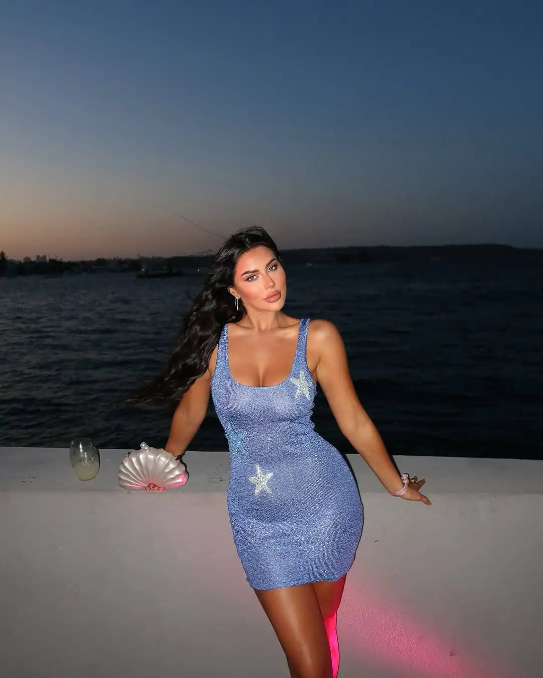 Imani - Elegante Mini Abito Con Stelle