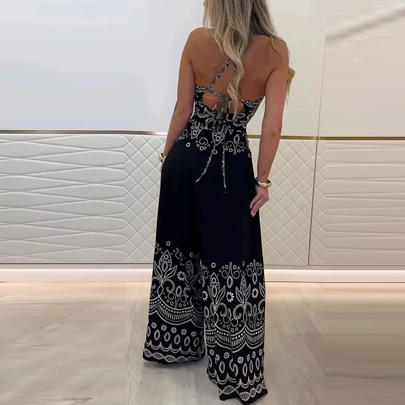 Gulshat - Set Pantaloni Eleganti Con Motivo