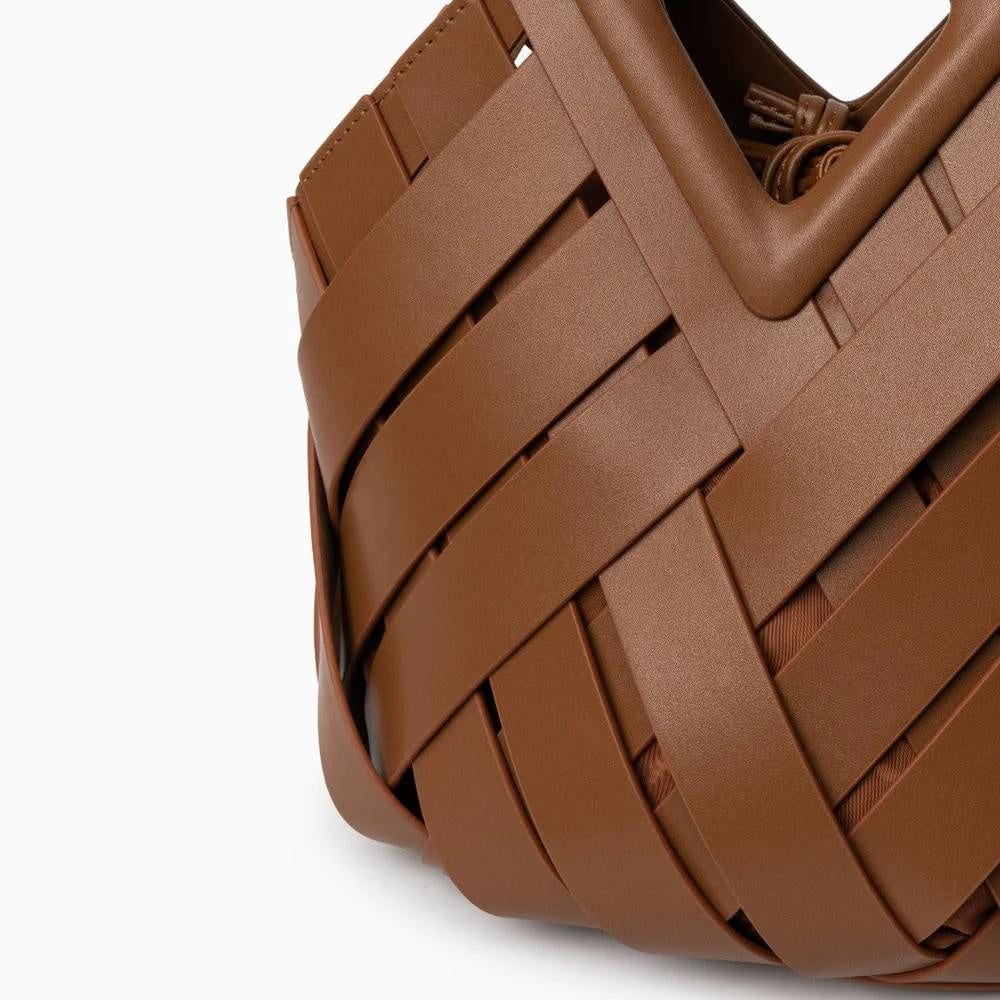 Vivetha - Borsa a Tracolla con Manico a Triangolo