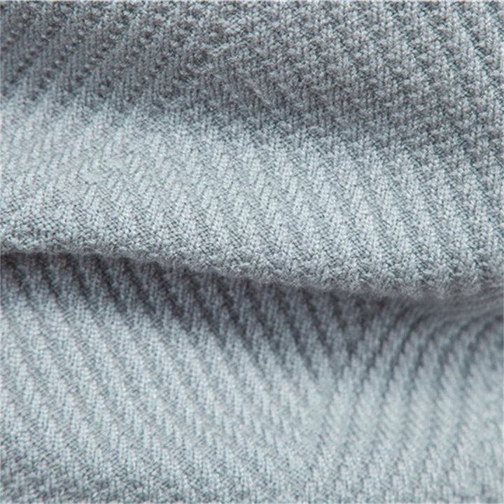 Fawzi - Maglioni Caldi a Maniche Lunghe con Patchwork