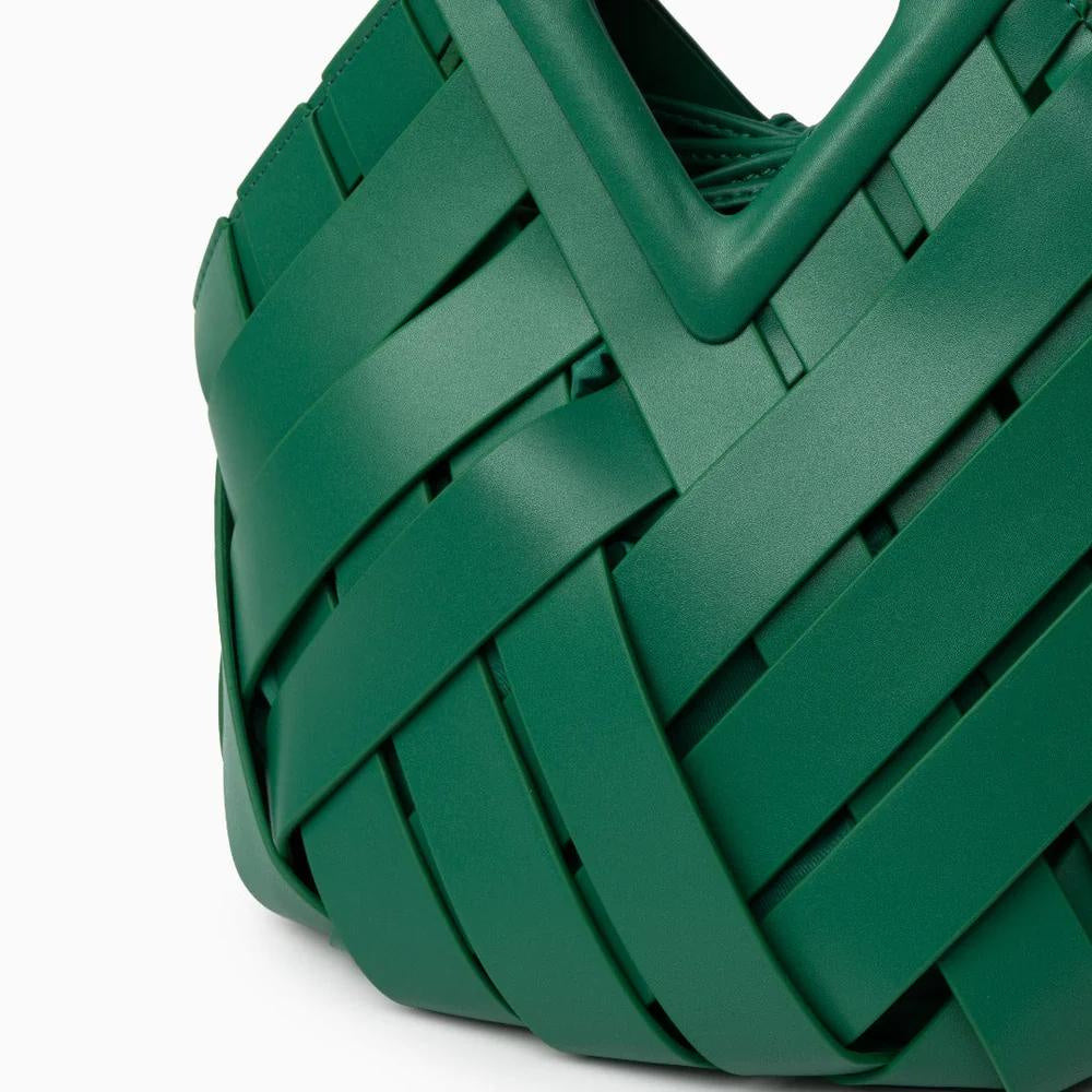 Vivetha - Borsa a Tracolla con Manico a Triangolo