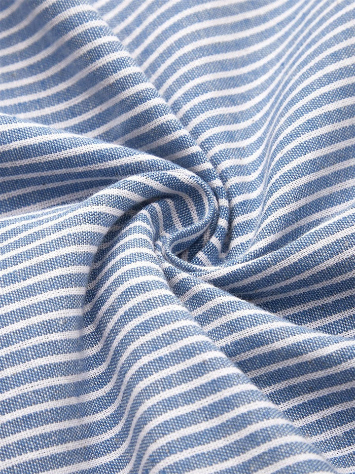 Archita - Elegante Abito Midi a Righe