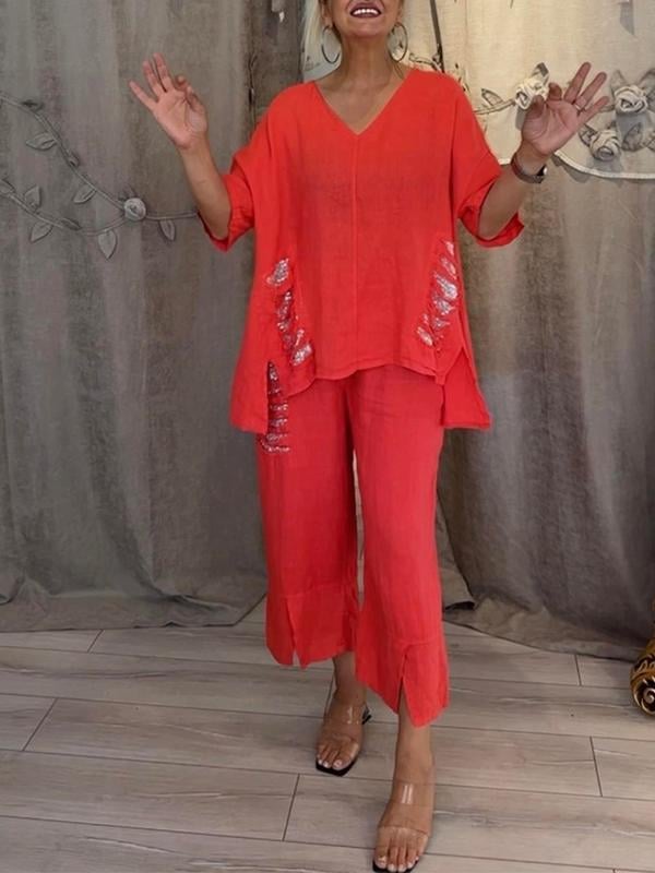 Ebony - Due Pezzi Estivi Outfit Impostata