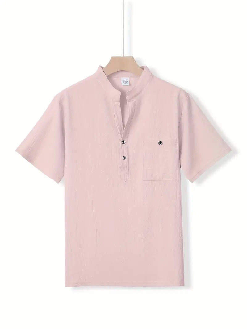 Vaughn - Elegante Camicia A Maniche Corte