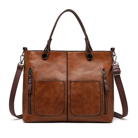Britney - Elegante Borsa A Tracolla In Pelle