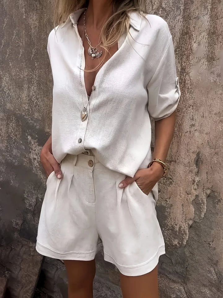 Arampatzi - Elegante Completo Estivo a Due Pezzi