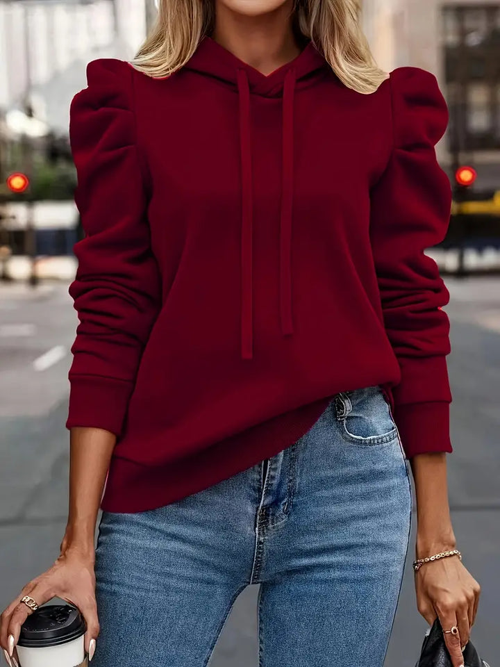 Nandita - Felpa Con Cappuccio a Maniche Lunghe Traspirante