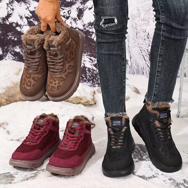 Elizia - Scarpa Stringate Alla Caviglia Con Suola Spessa