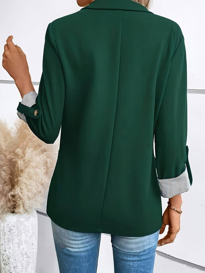 Galiah - Elegante Blazer Doppiopetto Con Collo Con Revers