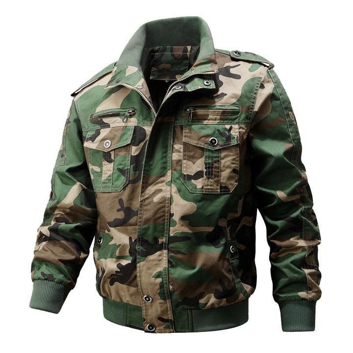 Miltin - Giacca Bomber Militare Cargo