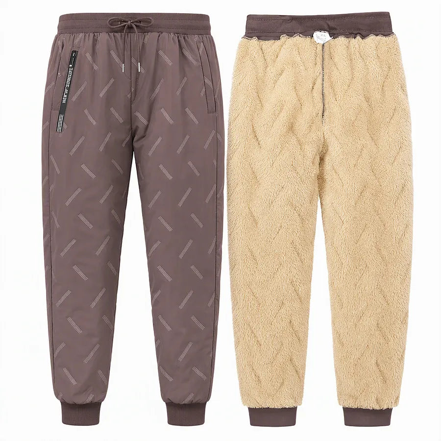 Kervina - Pantaloni Sportivi Dalla Vestibilità Comoda Con Fodera in Sherpa