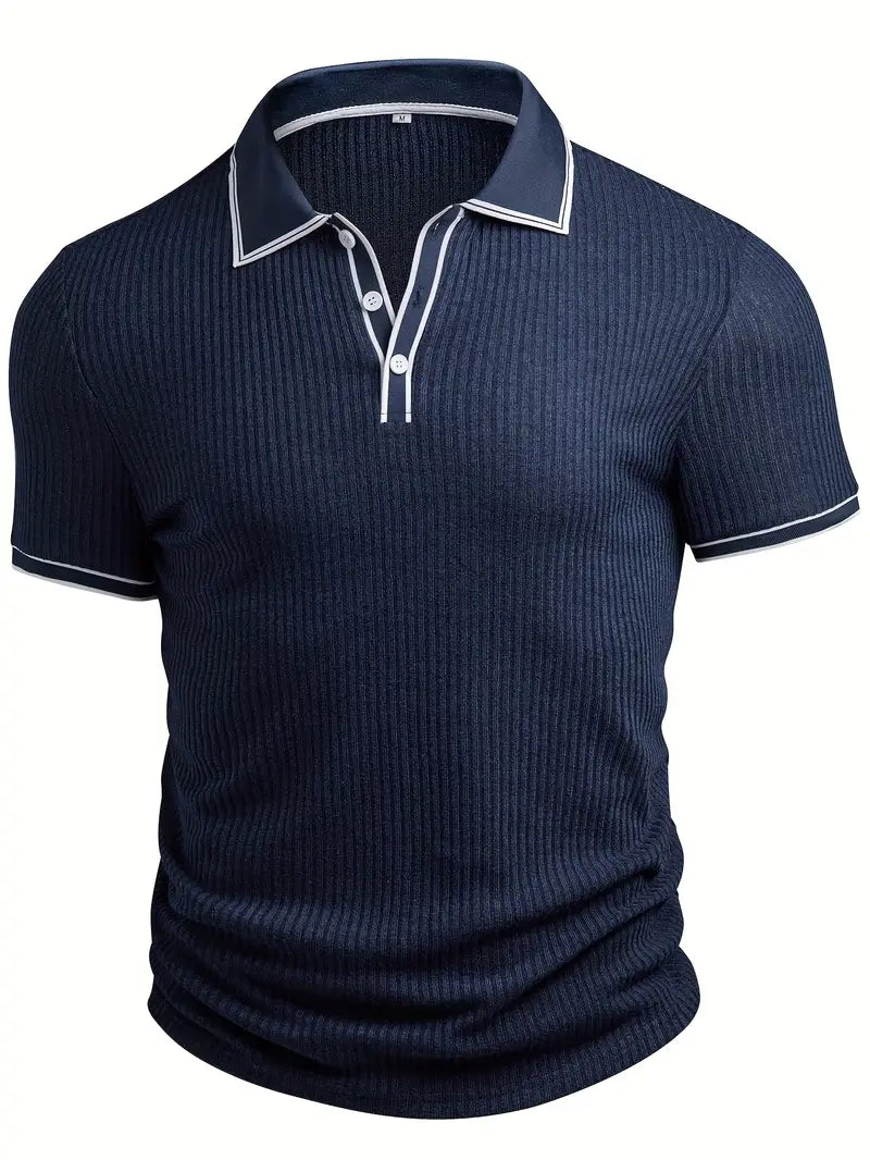 Orestis - Elegante Polo A Maniche Corte
