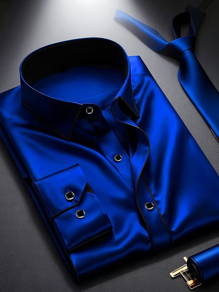 Daven - Camicia Business Vestibilità Slim Casuale
