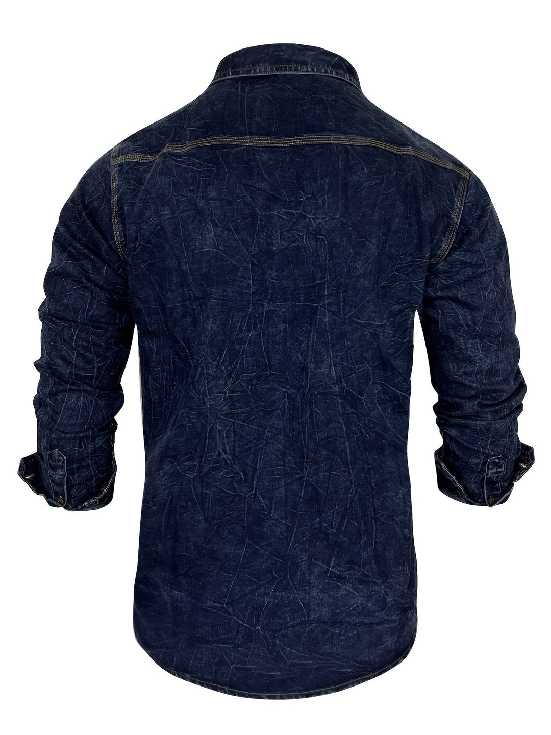 Dolvin - Camicia Casual a Maniche Lunghe Con Doppia Tasca