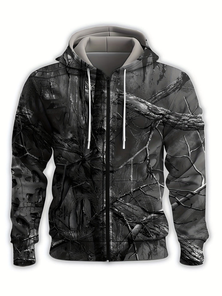 Whitaker - Filiale Stampato Felpa con cappuccio Con Zip