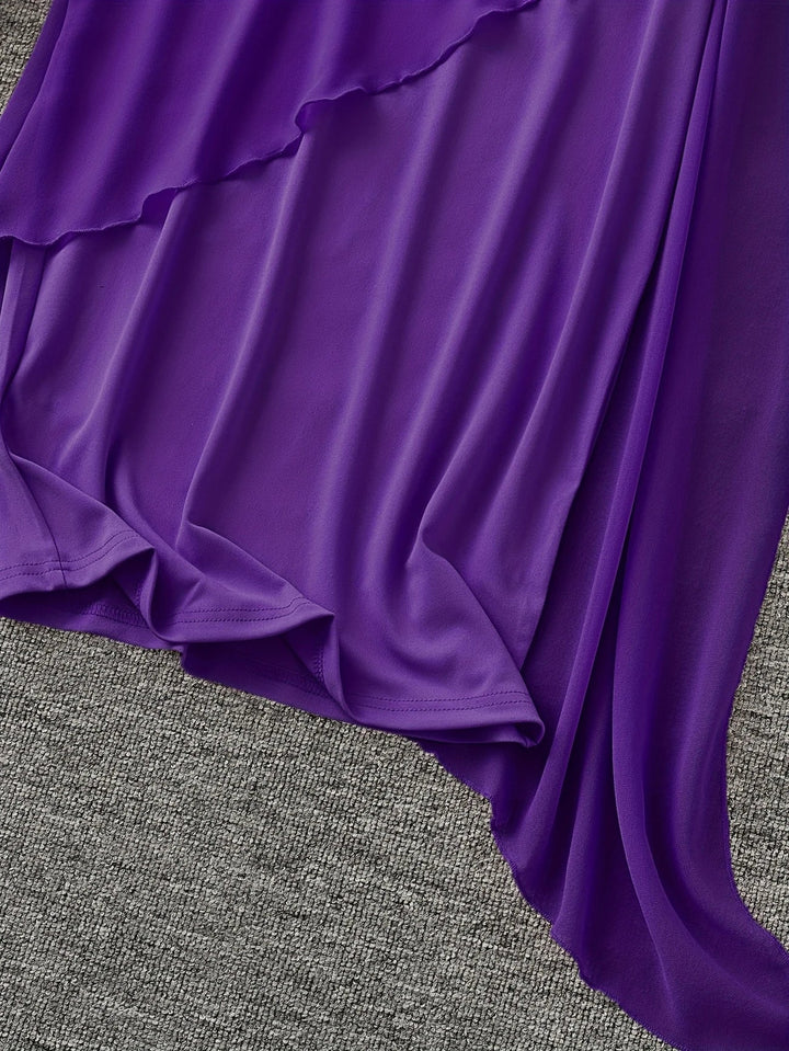 Maren - Elegante Abito Midi Senza Maniche