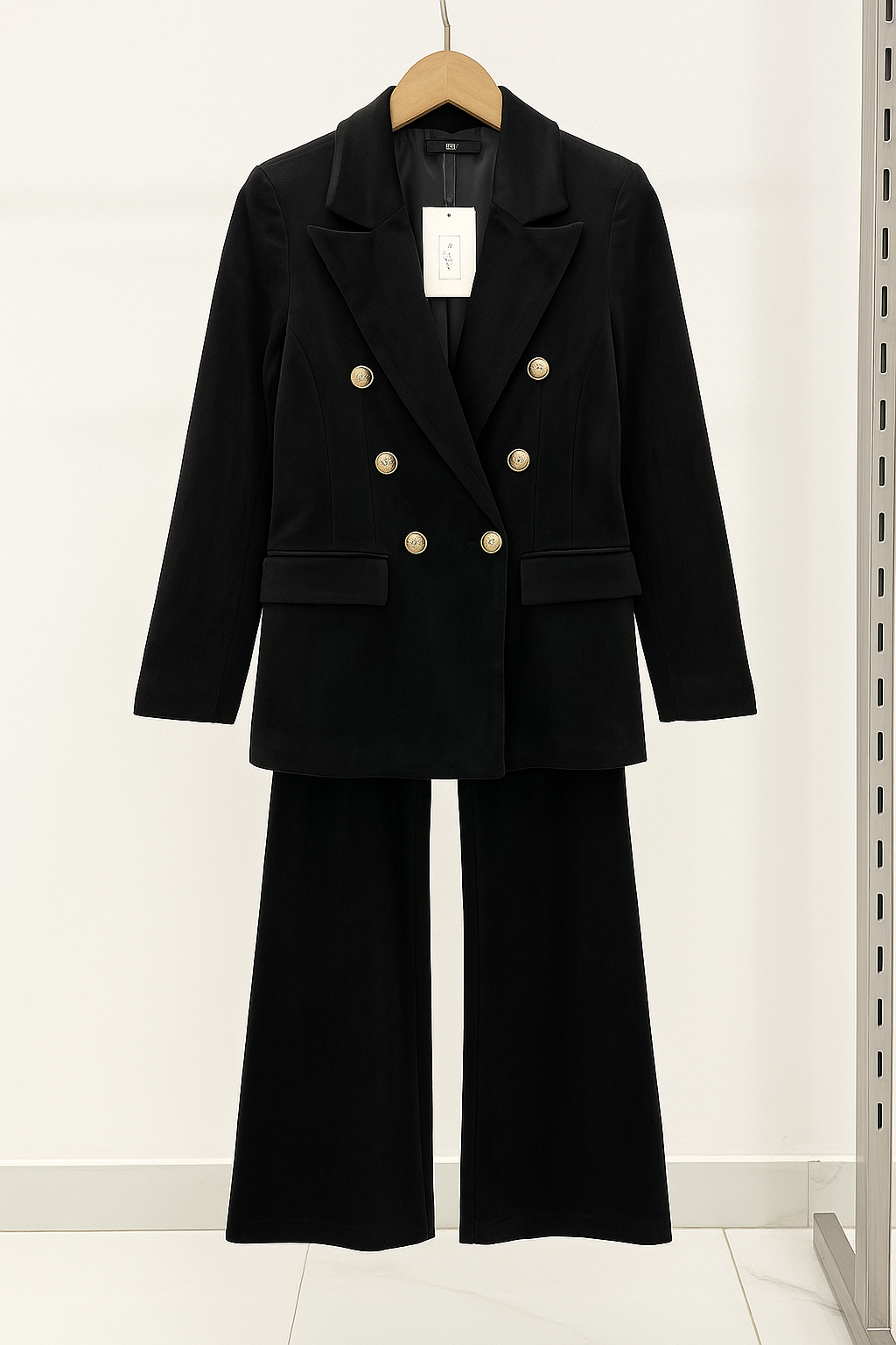 Dimitra - Set Blazer Doppiopetto In Velluto