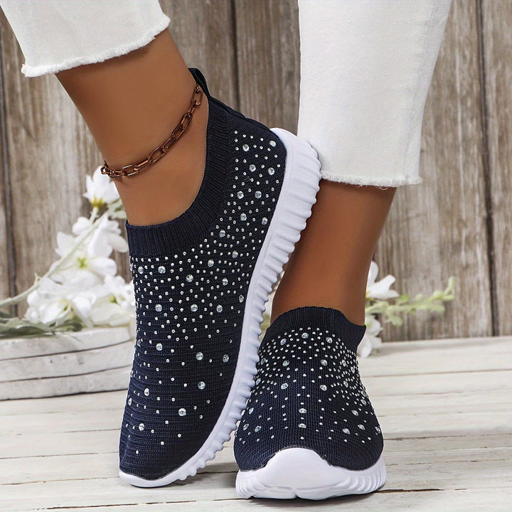Elizaa - Comoda Sneaker Con Strass