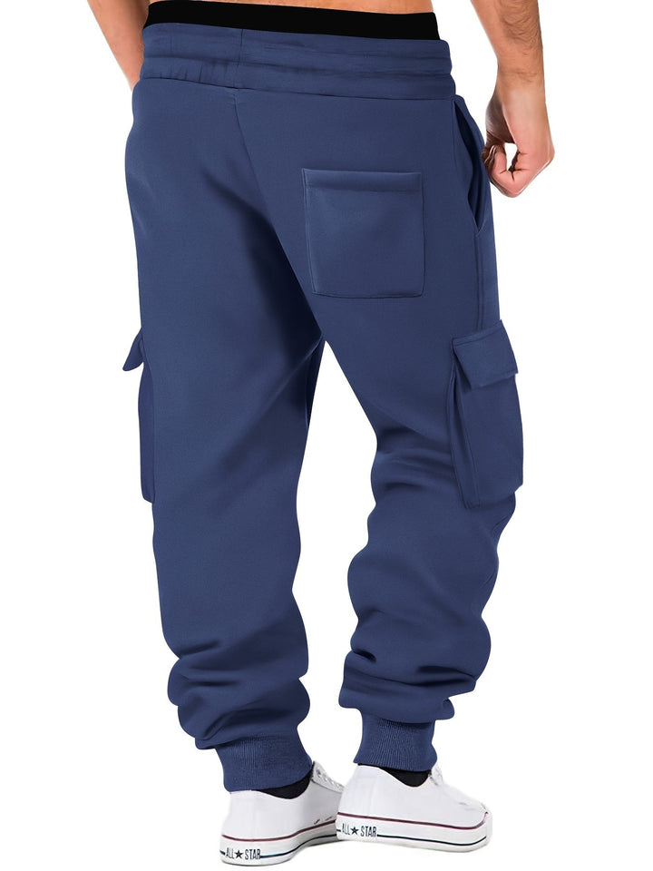 Daan - Pantaloni Jogger Cargo Con Tasche Multiplo