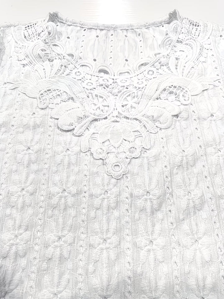Rickea - Elegante Camicetta a Maniche Corte