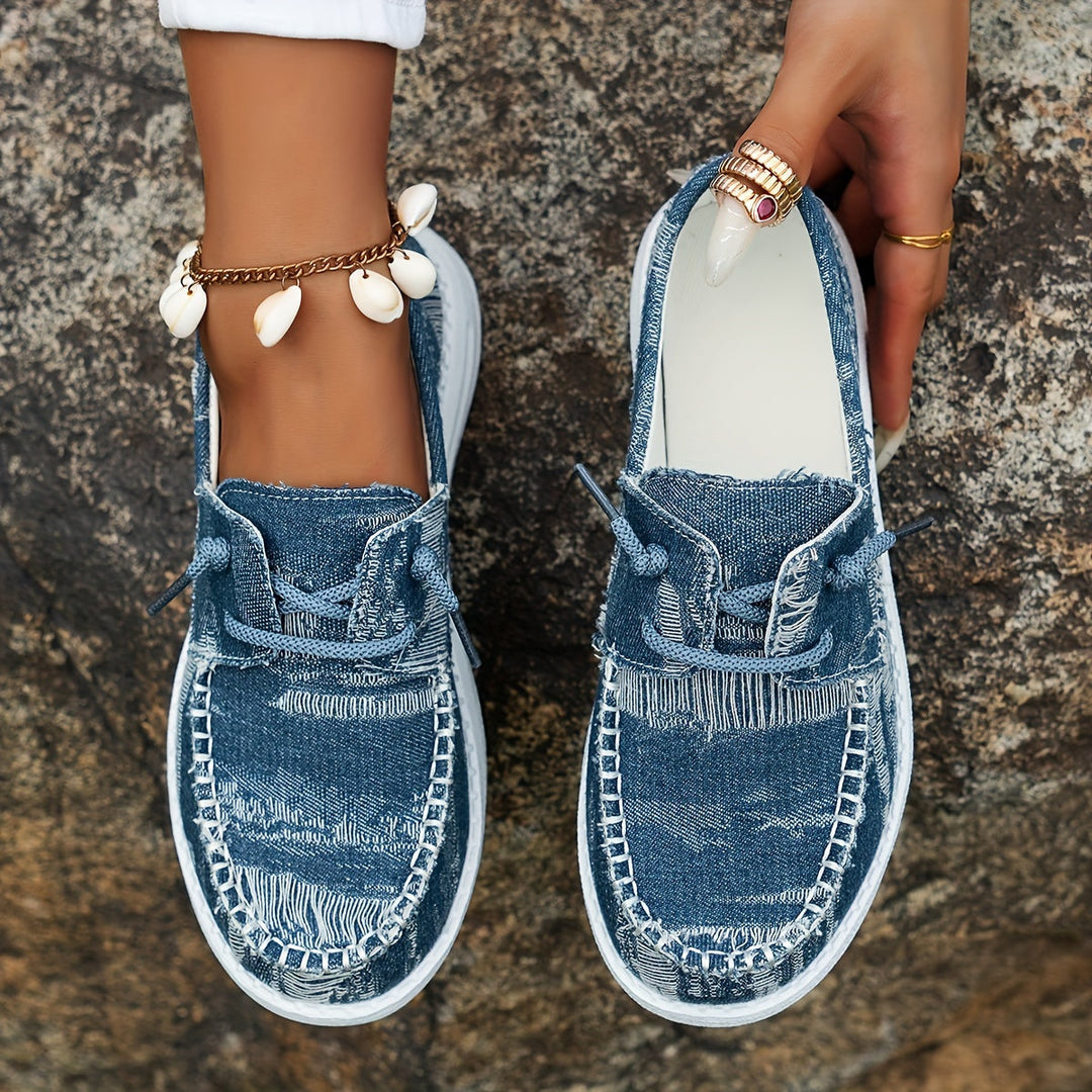 Aigerim - Comode Sneakers Basse Con Lacci