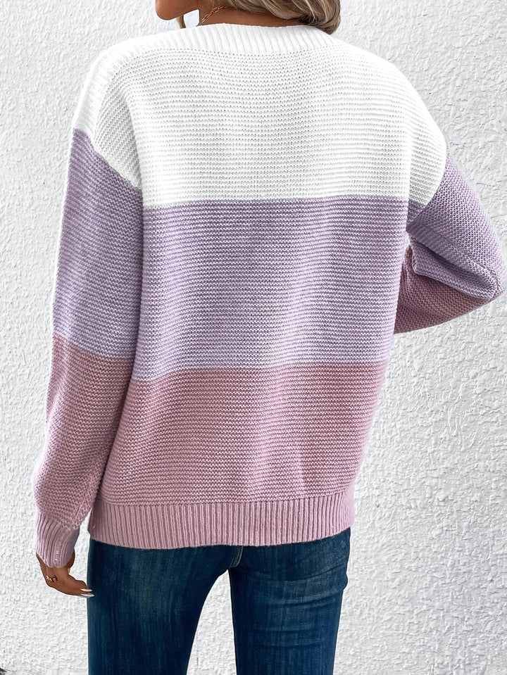 Faria - Elegante Maglione a Maniche Lunghe