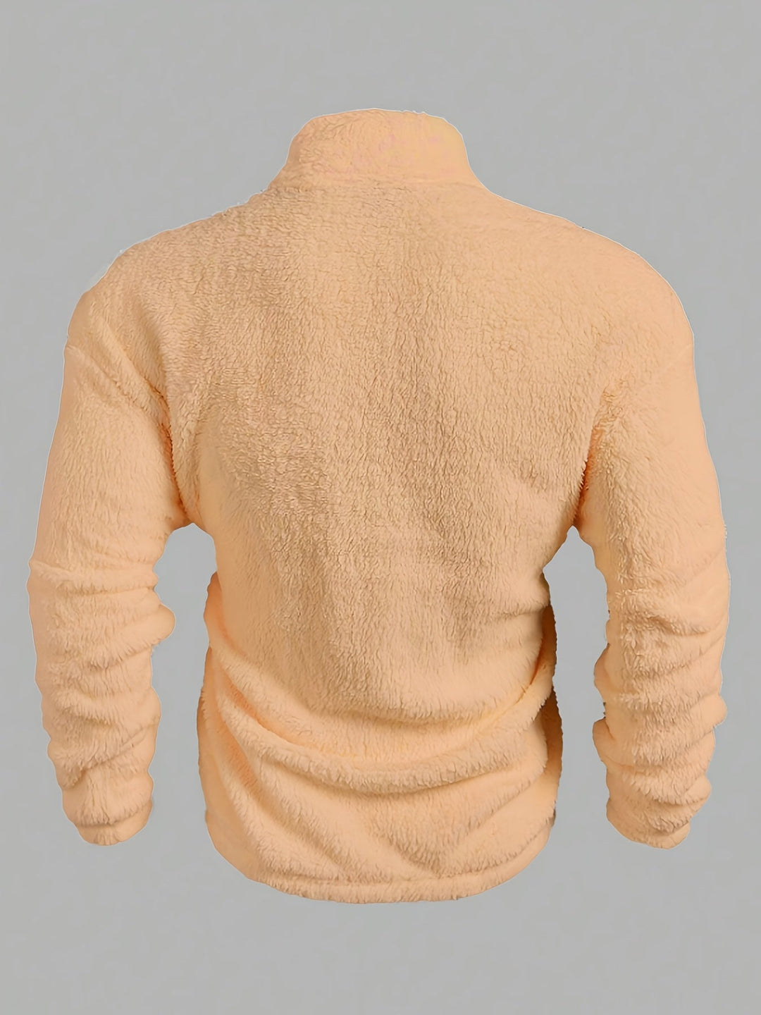 Kamil - Maglione In Pile Con Mezza Zip