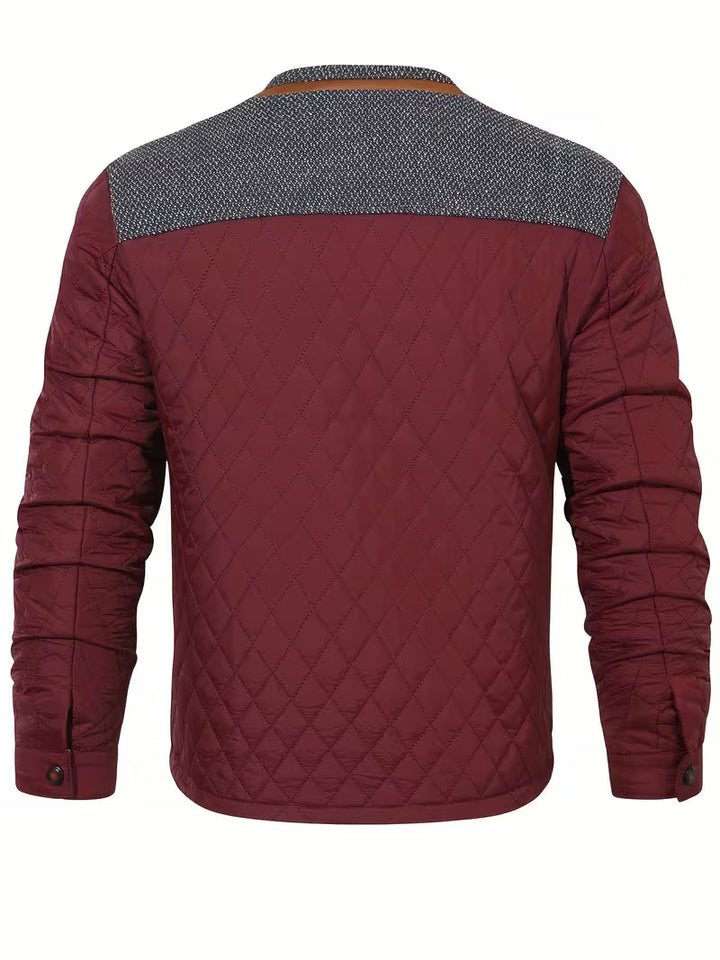 Stetson - Piumino Con Patchwork a Rombi