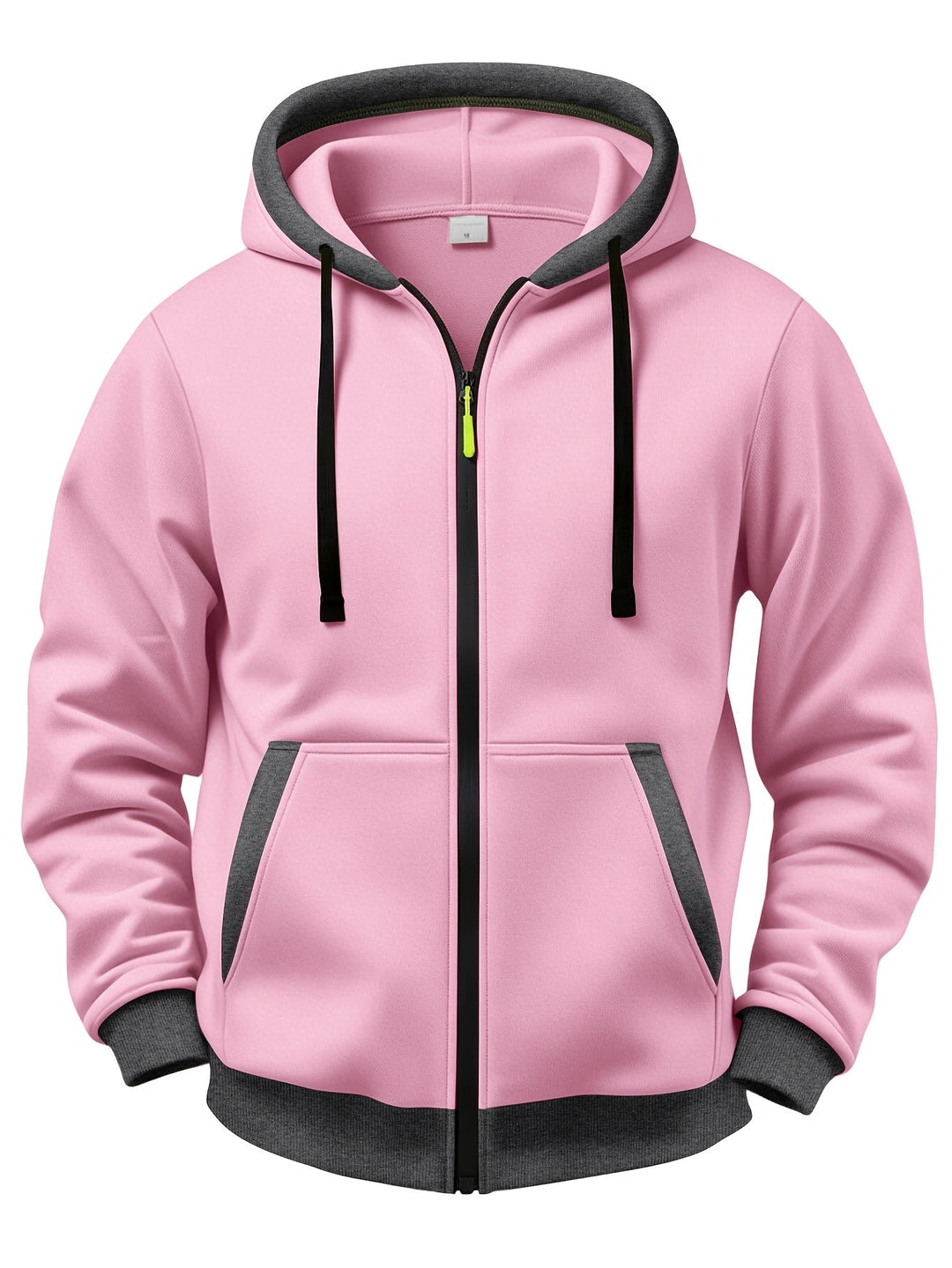 Mussoline - Maglia Invernale Casual a Maniche Lunghe Con Cappuccio E Cerniera