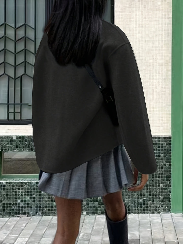 Deanne - Elégant Cappotto Doppiopetto Beige