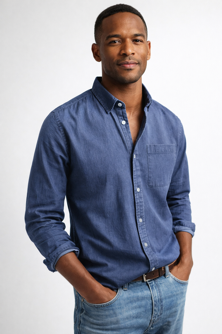 Bukayo - Camicia a Maniche Lunghe Con Bottoni