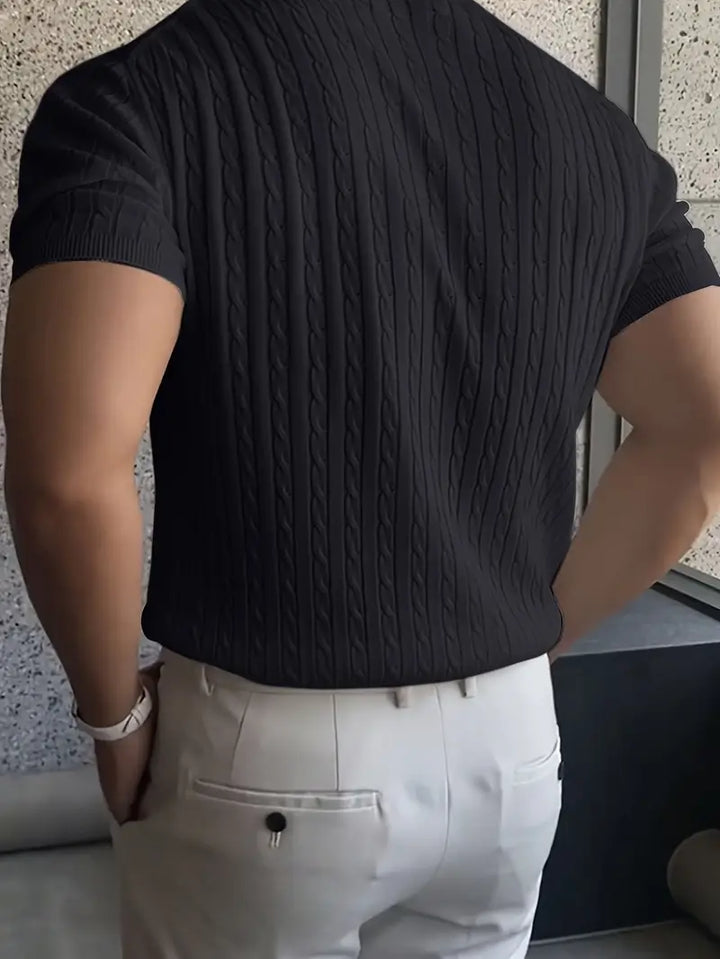 Kiril - Elegante Maglione Lavorato A Maglia