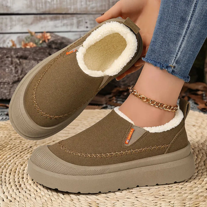 Adelya – Scarpe Eleganti Con Fodera in Pelliccia Sintetica