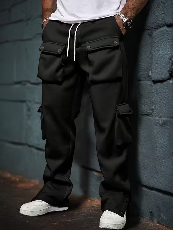 Deyan - Pantaloni Jogger Cargo Casual