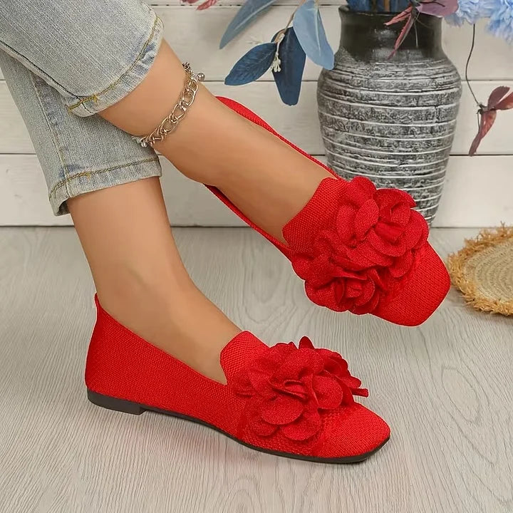 Catriona - Mary Jane Con Tacco Basso Floreale