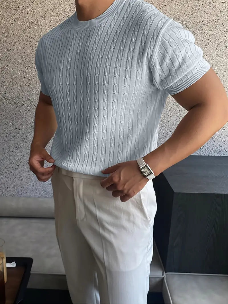 Kiril - Elegante Maglione Lavorato A Maglia