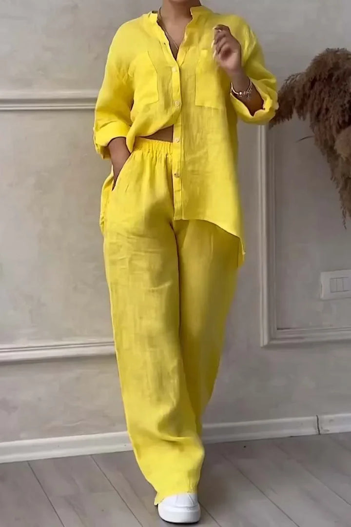 Arielle - Cotone e Lino Due Pezzi Set