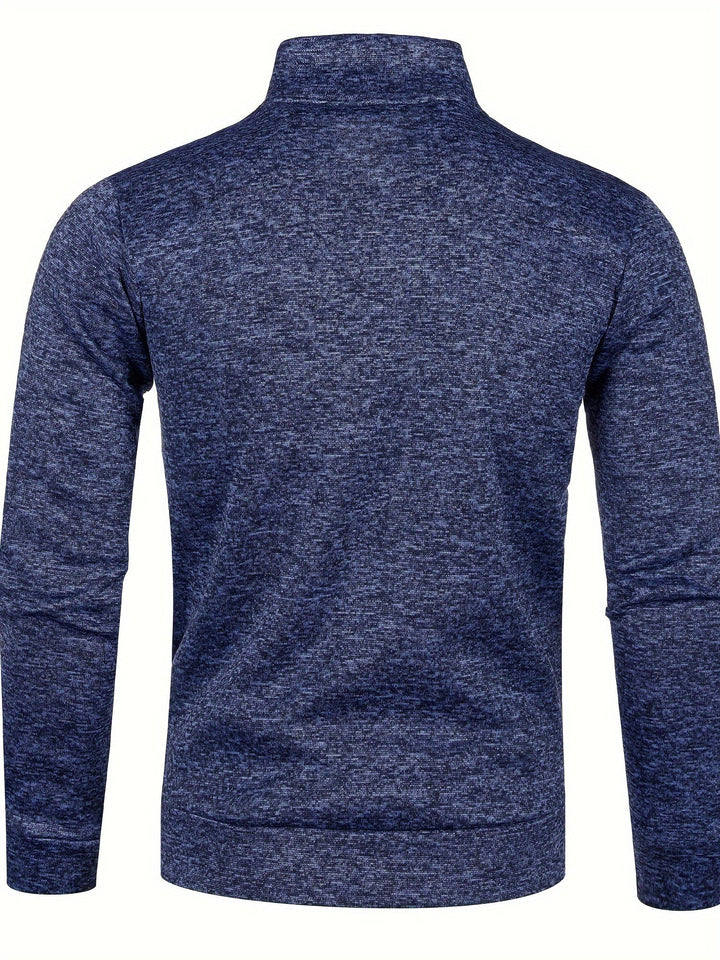 Grzegorz - Giacca In Maglia a Maniche Lunghe Con Zip