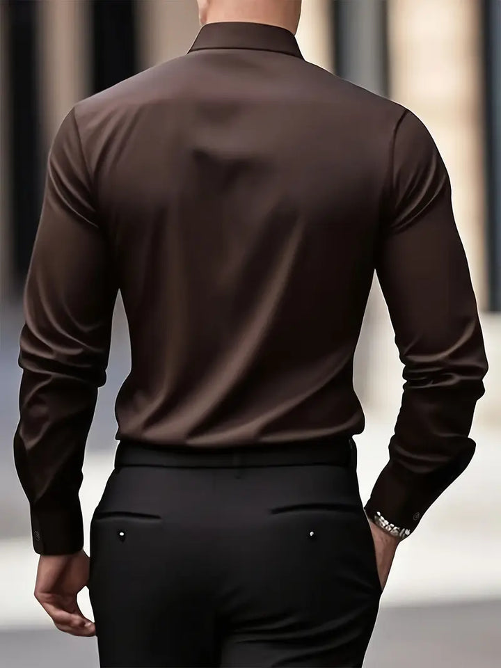 Marlon - Camicia a Maniche Lunghe Traspirante