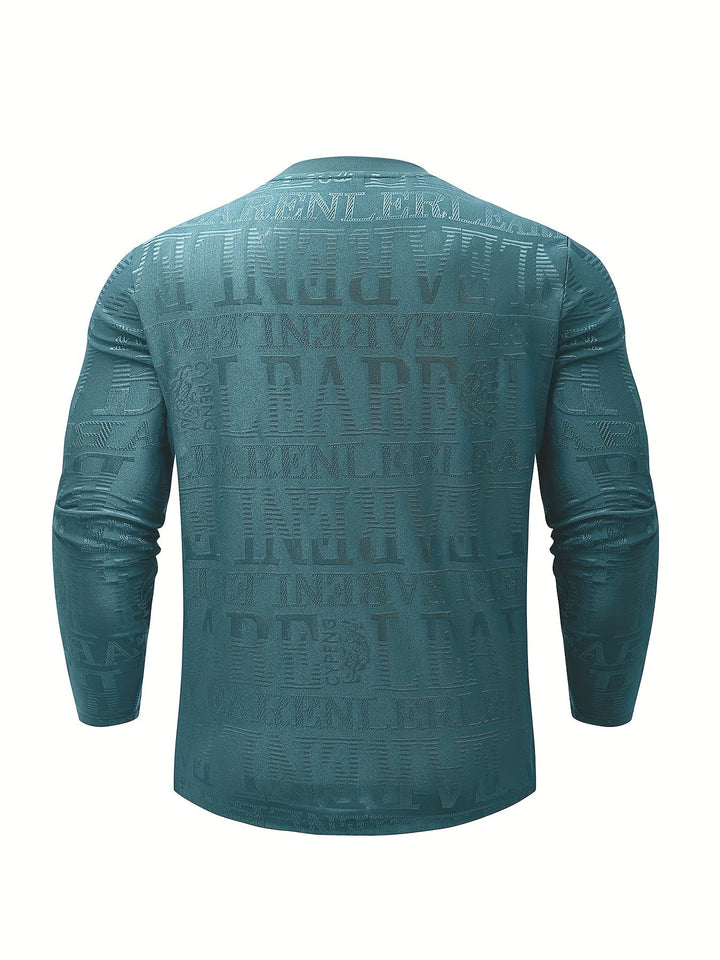 Yildiz - Camicia a Maniche Lunghe Con Disegno Geometrico